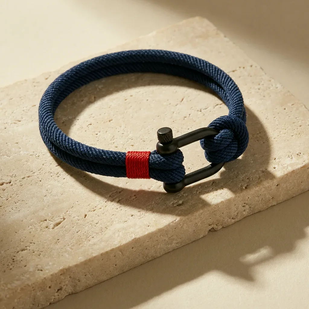 Bracelet marin — Bleu Midnight — État d'Âme