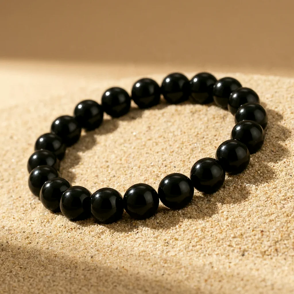 Bracelet en onyx noir — État d'Âme